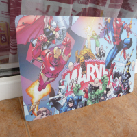Метална табела комикс Вселената Марвел Marvel герои екшън, снимка 2 - Декорация за дома - 44867088