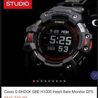 Casio   gbd h 1000, снимка 3 - Водоустойчиви - 38789603