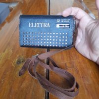 Старо радио,радиоприемник Electra Ten Transistor Super DX 1051 MW, снимка 1 - Антикварни и старинни предмети - 32609712