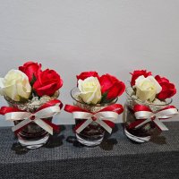 Рози със скандинавски мъх , снимка 13 - Декорация за дома - 43802758