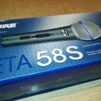 PROFI-shure beta 58s mic-пълен комплект-вокален микрофон, снимка 4 - Микрофони - 26569590