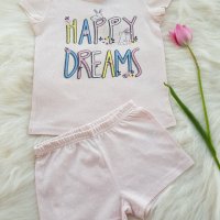 Лятна пижама "Happy Dreams" 2,3,4,5,6 години, снимка 5 - Детски пижами - 28689213