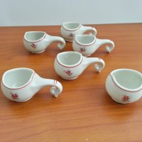 Антикварни порцеланови чашки кратунки 55г, снимка 1 - Антикварни и старинни предмети - 28448668