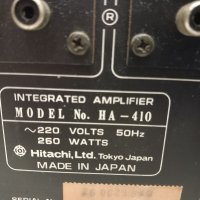 HITACHI HA-410, снимка 8 - Ресийвъри, усилватели, смесителни пултове - 43025759