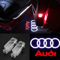4 броя 3D LOGO Audi светлина на врата, снимка 7 - Аксесоари и консумативи - 33030637