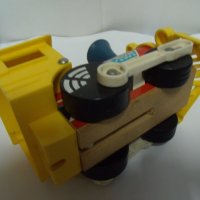 № 6689 стара играчка - влакче / локомотив  - Fisher - Price  Toys - Великобритания 1977 г   , снимка 6 - Други ценни предмети - 39000907