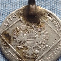 Сребърна монета 30 кройцера 1770г. Мария Терезия Виена Австрия 25226, снимка 8 - Нумизматика и бонистика - 42983611
