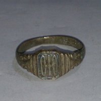 Старинен пръстен сачан - 73551, снимка 2 - Пръстени - 29005820
