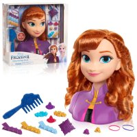DISNEY PRINCESS Модел за прически Frozen ANNA, снимка 1 - Кукли - 43465161