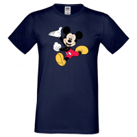 Мъжка тениска Mickey Mouse 5 Подарък,Изненада,Рожден ден, снимка 2 - Тениски - 36576314