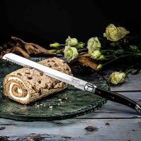 Комплект нож за хляб и дъска за багети Laguiole Style de Vie Premium Black, снимка 3 - Прибори за хранене, готвене и сервиране - 43778341