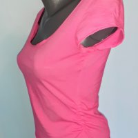 Кокетна еластична блузка САЩ / унисайз / промо цена , снимка 2 - Тениски - 28220880