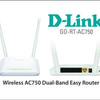 D-Link GO-RT-AC750 Dual-Band Easy Router, снимка 1 - Рутери - 38542889