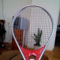 Стара ракета,хилка за тенис Stomil #2, снимка 3 - Антикварни и старинни предмети - 27499433