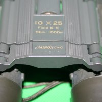 Компактен бинокъл Minox 10 x 25, снимка 4 - Екипировка - 43582518