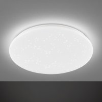 EGLO LED таванна лампа »POGLIOLA-S«, звездно небе, кристален ефект, модерна, таванна лампа Ø 50см, снимка 3 - Лампи за таван - 43834986
