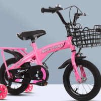 Детски велосипеди с противоплъзгащи се гуми и светещи помощни колела., снимка 3 - Велосипеди - 44852875