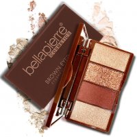 Нова палитра Bellapierre Cosmetics Brown Eyed Girl , снимка 1 - Декоративна козметика - 40162343