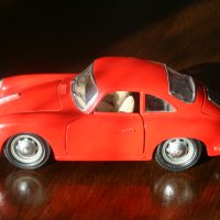 Bburago.Porsche 356B (1961). 1/24. Made in Italy, снимка 3 - Колекции - 42956143