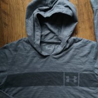  Under Armour Sportstyle Core Hoodie - страхотна мъжка блуза, снимка 4 - Спортни дрехи, екипи - 32550379