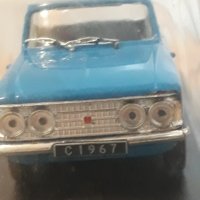 MOSKVITCH 408 BLUE. 1.43 DeAGOSTINI. Москвич  408 Син. Със  4  фара. Рядък и  търсен модел. 1.43., снимка 16 - Колекции - 40261753