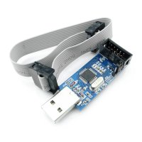 USBasp ATMEL AVR ATMEGA ISP Програматор + лента, снимка 2 - Друга електроника - 43511209