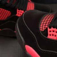 Nike Air Jordan 4 Retro Red Thunder Нови Оригинални Кецове Обувки Маратонки Размер 44 Номер , снимка 2 - Кецове - 38776074