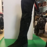 Дамски ботуш-велур,тип чизми, снимка 3 - Дамски ботуши - 43327678