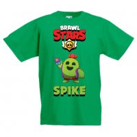 Детска тениска Spike Brawl Stars, снимка 5 - Детски тениски и потници - 32930698