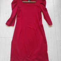 Продавам елегантна червена рокля , снимка 2 - Рокли - 38063813