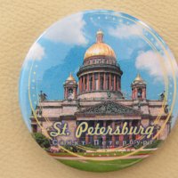 Автентичен магнит от Санкт Петербург, Русия-серия, снимка 3 - Колекции - 44118023