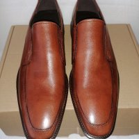 Елегантни мъжки обувки от естествена кожа ECCO №46, снимка 3 - Официални обувки - 33407453