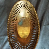 стара бронзова купа,фруктиера арт деко , снимка 4 - Антикварни и старинни предмети - 26350693
