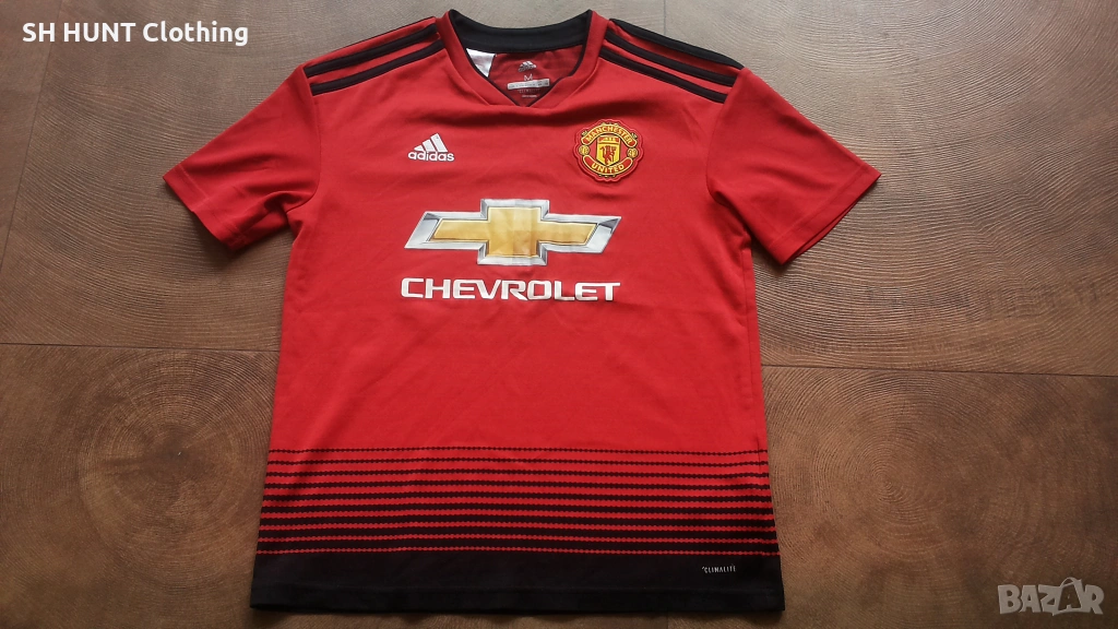 Adidas FC MANCHESTER UNITED Kids Football T-Shirt Размер 11-12г /152см детска футболна тениска 37-66, снимка 1