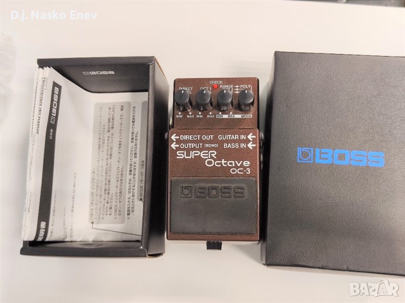 Boss OC-3 Super Octaver pedal - Супер октавер педал от Бос /КАТО НОВ/, снимка 1