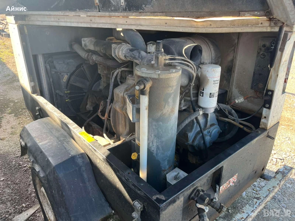 Винтов нафтов компресор атлас копко, снимка 1