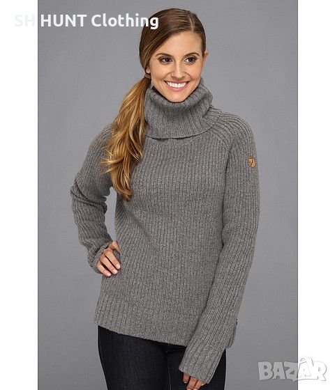 FJALL RAVEN Ovik Wool Roll Neck размер L дамски вълнен пуловер - 125, снимка 1