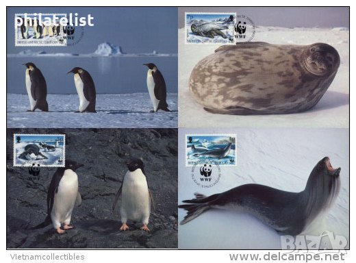 Британска антарктическа територия 1992 - 4 бр., снимка 1