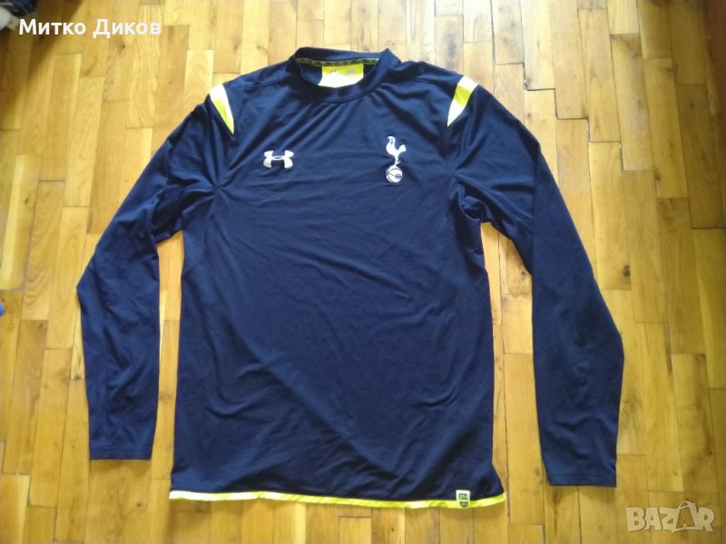 Тотнъм футболно горнище тениска дълъг ръкав Under Armour размер Л, снимка 1