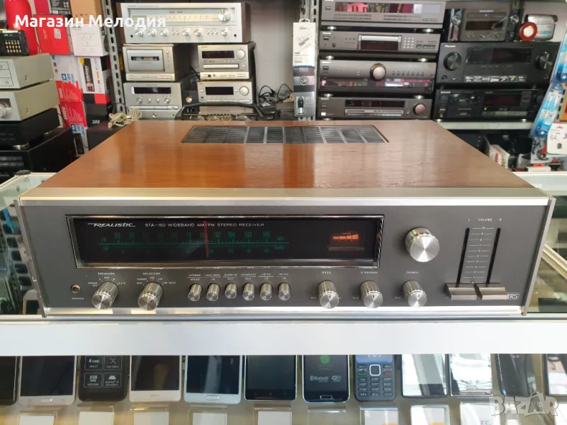 Ресийвър REALISTIC STA-150 В отлично техническо и визуално състояние., снимка 1
