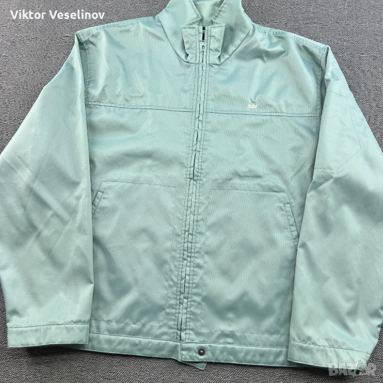 Nike 90-те Ретро Мъжка Ветровка Размер XL Зелена, снимка 1