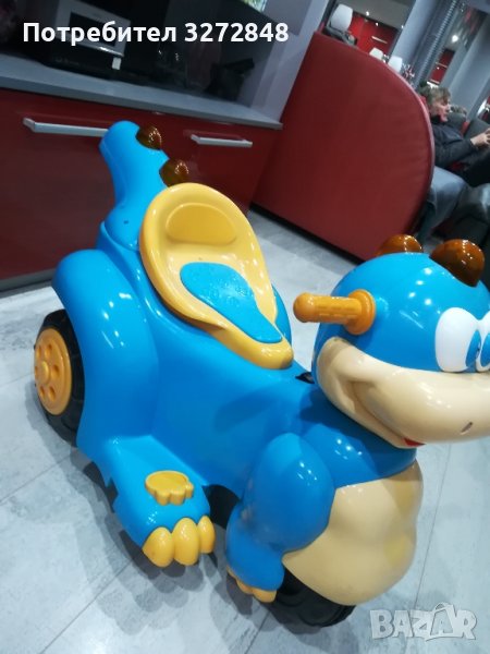 Детска акомулаторна кола Динозавърче - CHIPOLINO , снимка 1