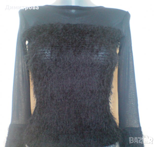 Секси блуза с прозрачен гръб, снимка 1