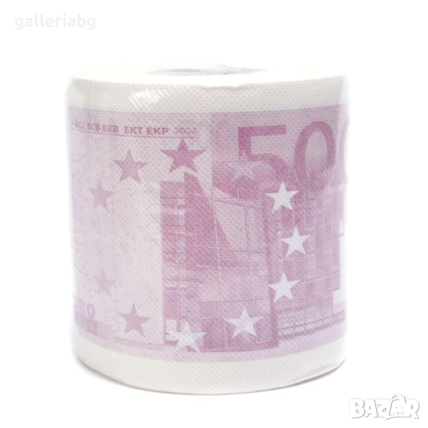 Тоалетна хартия 500 евро, снимка 1