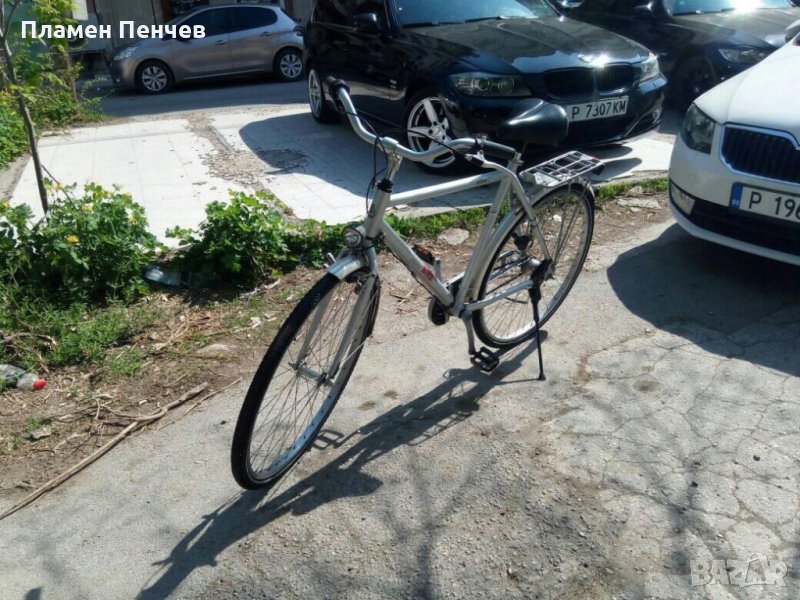 Алуминиев велосипед - 5 вътрешни скорости - отличен в Велосипеди в гр ...