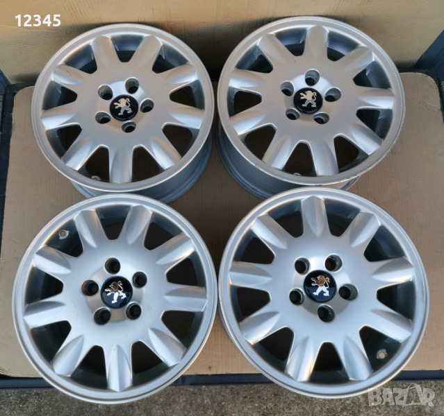 15’’5x108 za peugeot 15”5х108 за пежо-№623, снимка 1