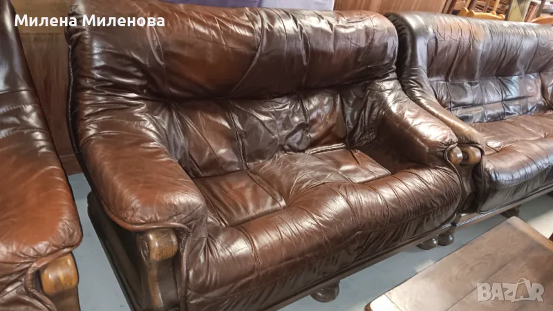 Холна гарнитура - диван тройка, диван двойка и фотьойл , снимка 1