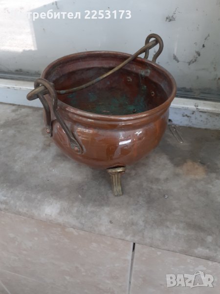Медно менче(котле) от Дания, снимка 1