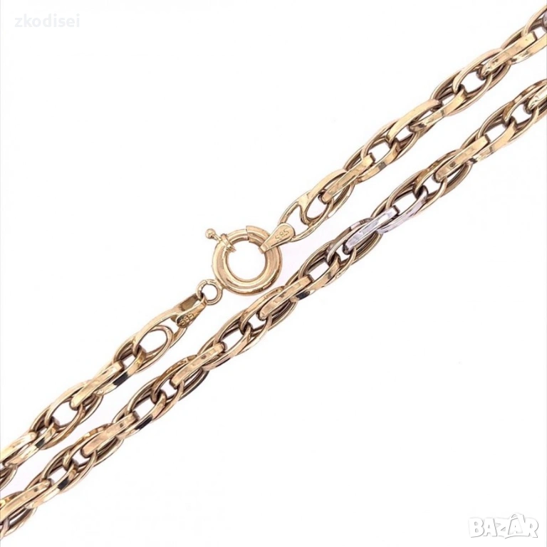 Златен синджир 13,22гр. 50см. 14кр. проба:585 модел:18409-1, снимка 1