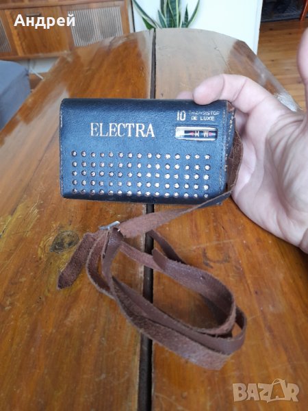 Старо радио,радиоприемник Electra Ten Transistor Super DX 1051 MW, снимка 1